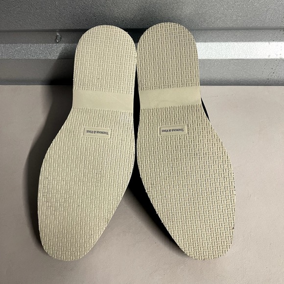 Thomas & Vine Men's Navy Genuine Suede Desmond Round Toe Derby Shoes - 12 - Picture 10 of 10